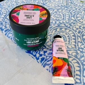 Body yogurt n hand cream from the body shop